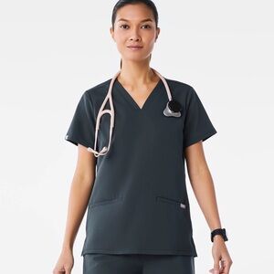 Figs casma two pocket scrub top